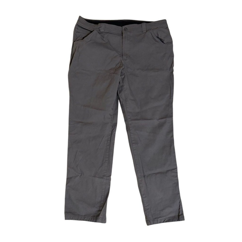 Columbia Men's Straight Fit Carpenter Pants Gray Sz 38x32 Classic Design ripstop